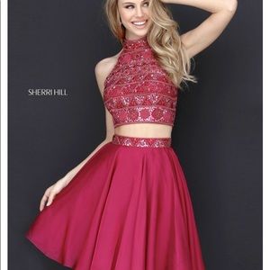 Sherri Hill two piece dress